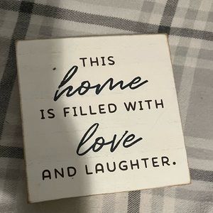Small Sign Home Decor